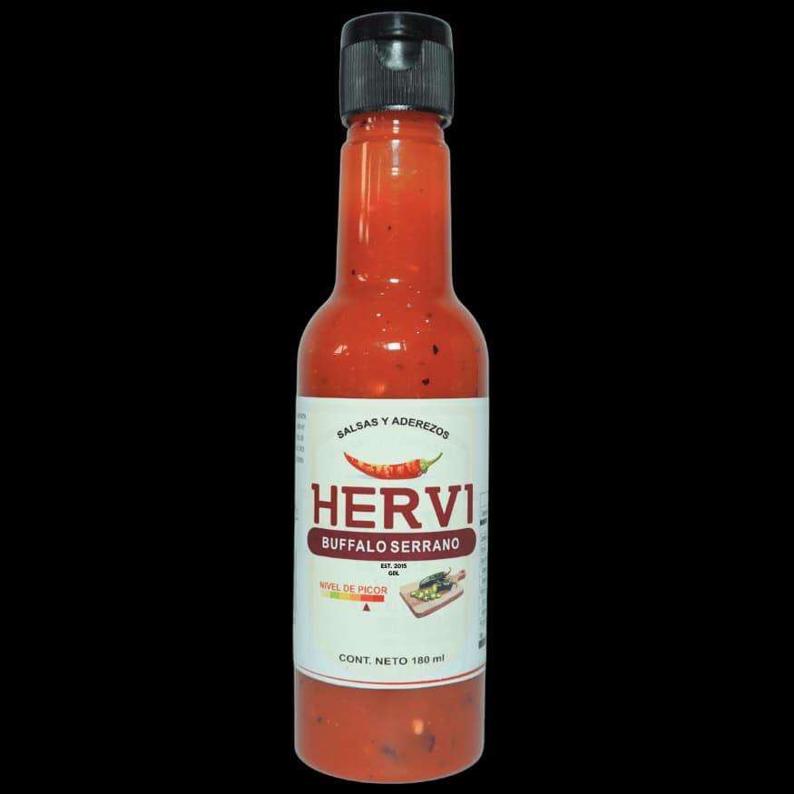 Salsa Buffalo Serrano 180 ml