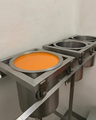 Preparación de salsa industrial HERVI